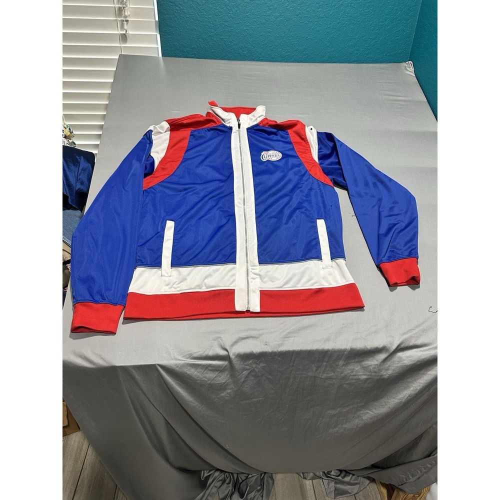 Zipway NBA Men's Los Angeles Clippers Full Zip‎ Jacket Red/White/Blue 2X